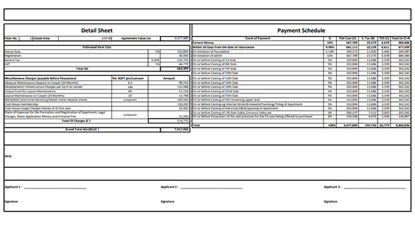Vijay Orovia Thane Costing Plan
